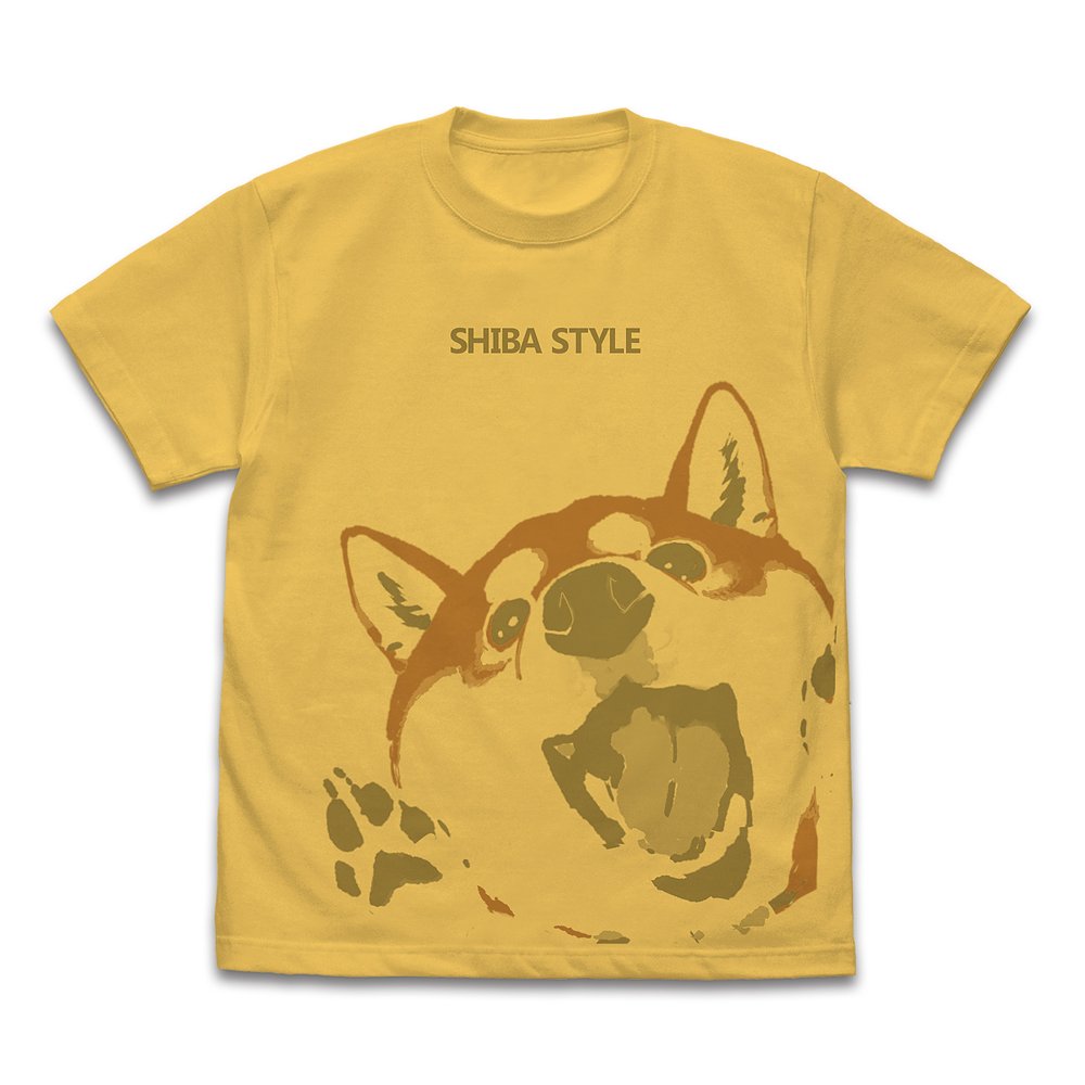 石原雄先生デザイン ハルさん突撃 Tシャツ 世界の終わりに柴犬と キャラクターグッズ アパレル製作販売のコスパ Cospa Cospa Inc