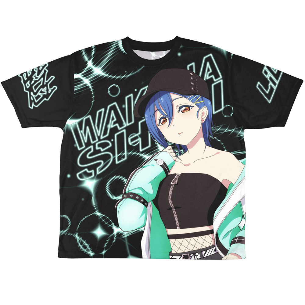 描き下ろし 若菜 四季 両面フルグラフィックTシャツ [ラブライブ