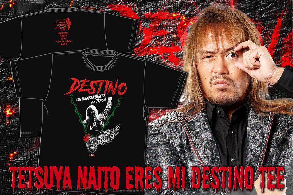 新日本プロレス 内藤哲也Tシャツ Mi estilo de vida - スポーツ選手