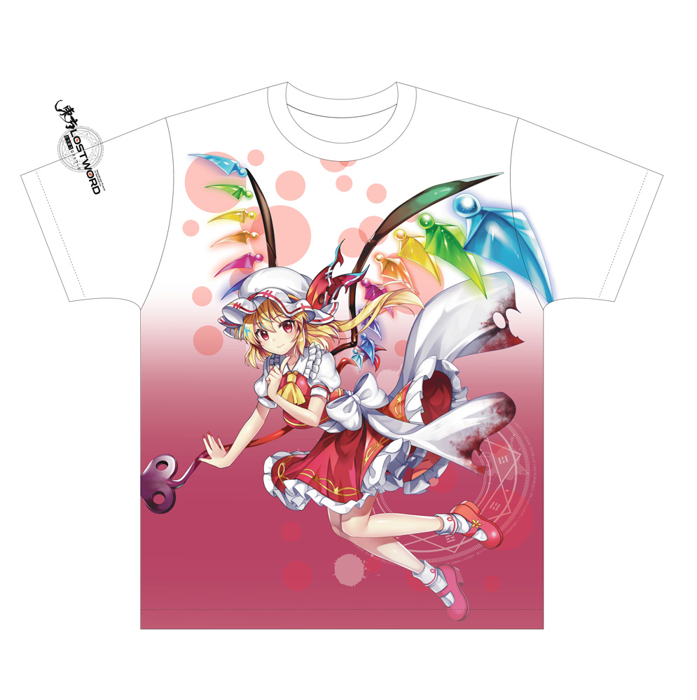 東方LostWord フルグラフィック Tシャツ フランドール・スカーレット