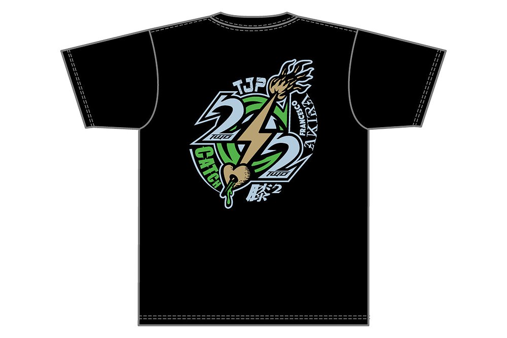 TJP＆フランシスコ・アキラ「Catch 2/2」Tシャツ [新日本プロレス 