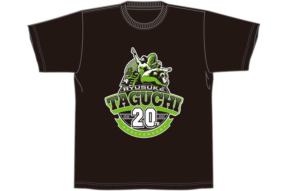 田口隆祐 デビュー20周年記念 Tシャツ [新日本プロレスリング