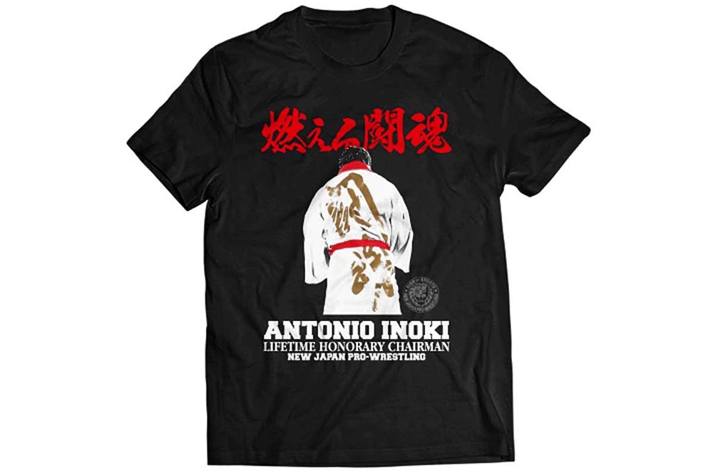 新日本プロレス50周年記念 アントニオ猪木Tシャツ [新日本プロレス
