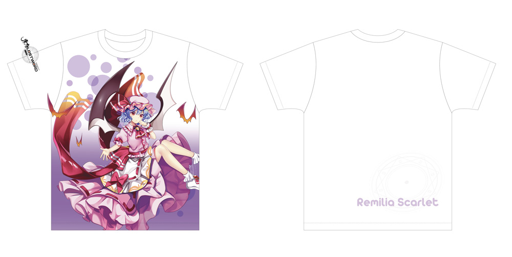 東方LostWord フルグラフィック Tシャツ レミリア・スカーレット [東方