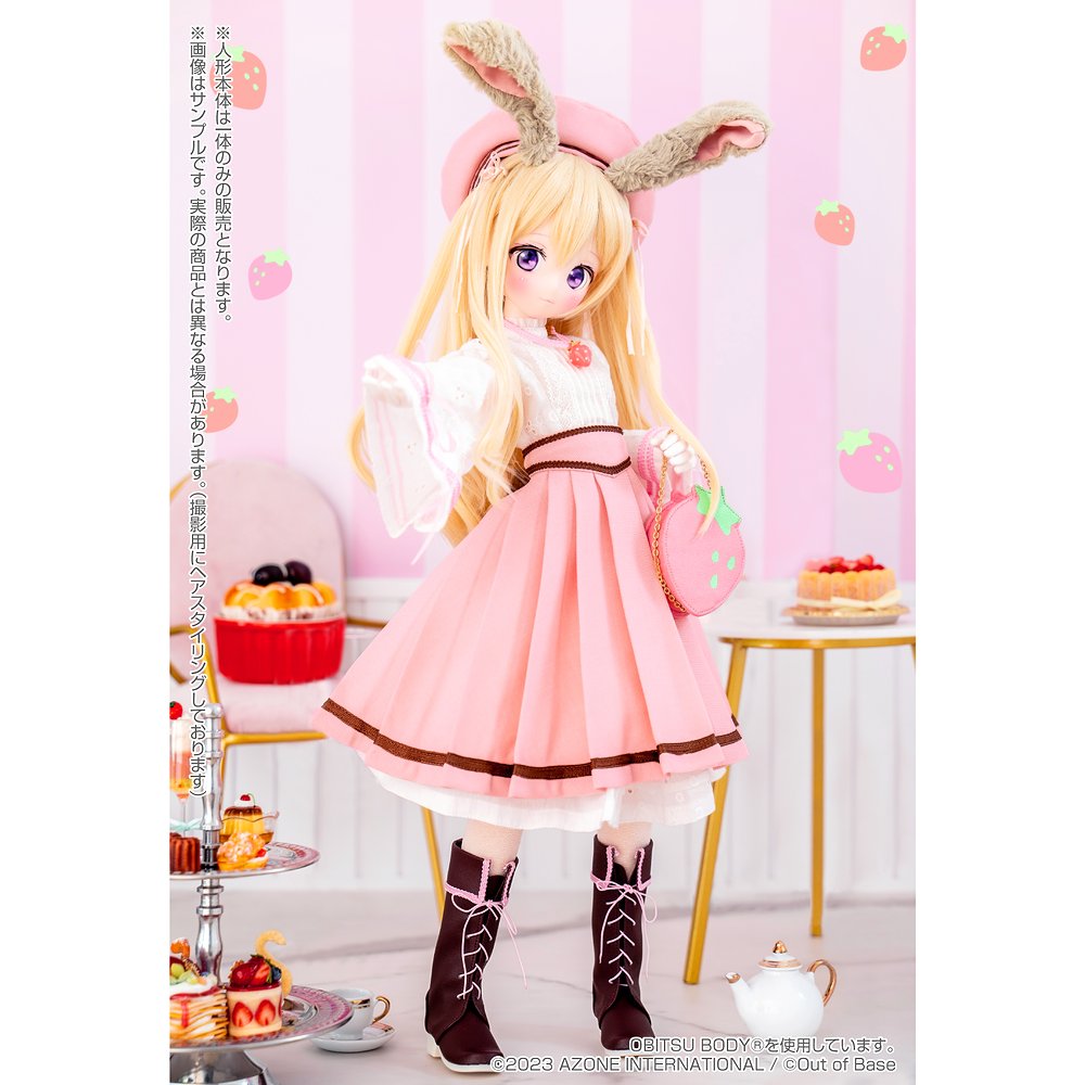 stj × Iris Collect petit うらら～Fluffy strawberry bunny～いちご