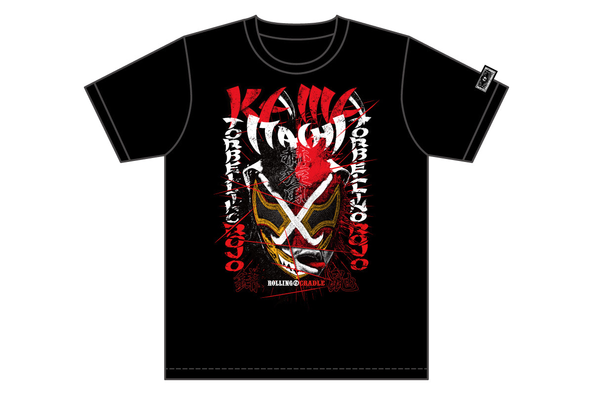 高橋ヒロム×ROLLING CRADLE コラボ「KAMAITACHI」Tシャツ [新日本