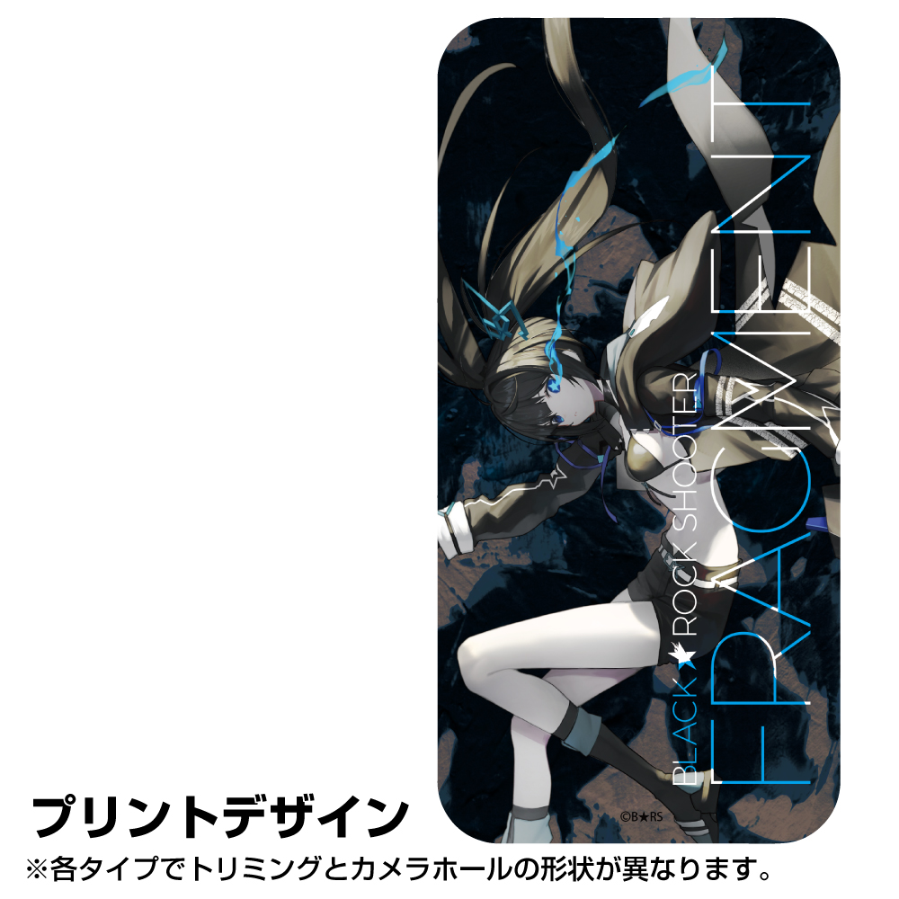 ブラック☆ロックシューター FRAGMENT 強化ガラスiPhoneケース