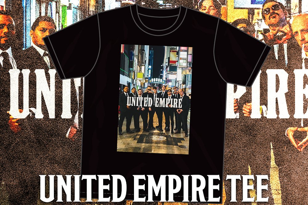 UNITED EMPIRE ピクチャー Tシャツ [新日本プロレスリング