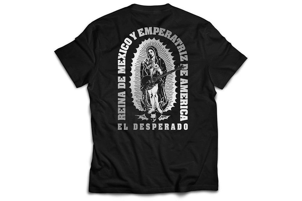 エル・デスペラード「ESTILO MEXICANO」Tシャツ（ブラック×シルバー） [新日本プロレスリング] |  キャラクターグッズ販売のジーストア｜GEE!STORE