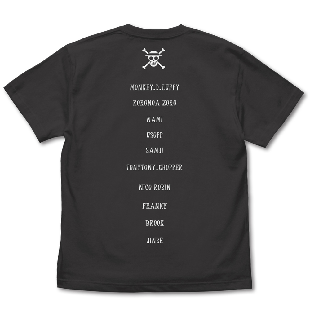 麦わらの一味 海賊旗 ペイズリー Tシャツ [ワンピース] | キャラクター 
