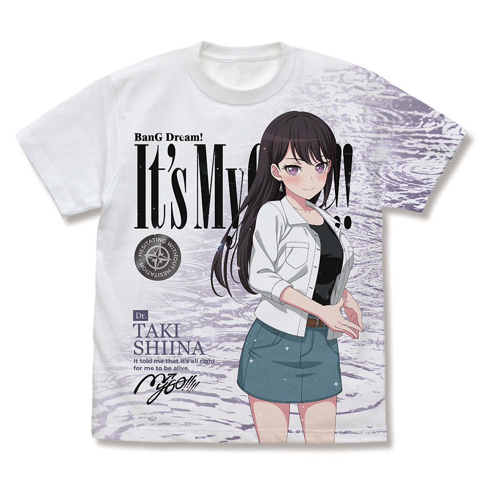 椎名立希 フルグラフィックTシャツ