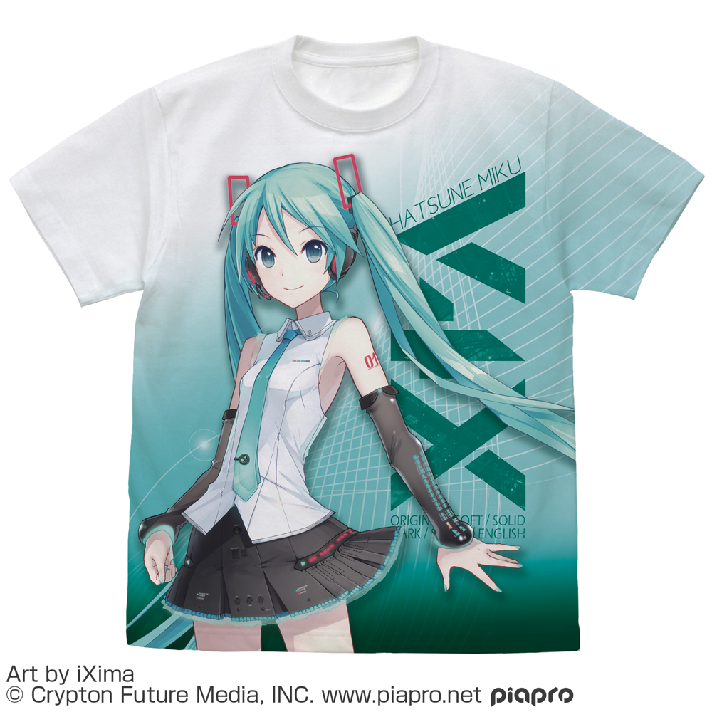 初音ミク V4X フルグラフィックTシャツ