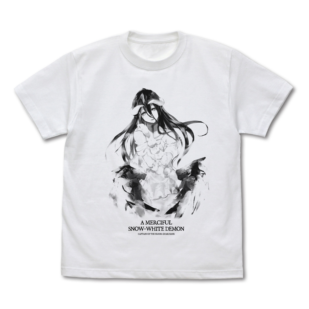 アルベド Tシャツ 慈悲深き純白の悪魔 Ver.