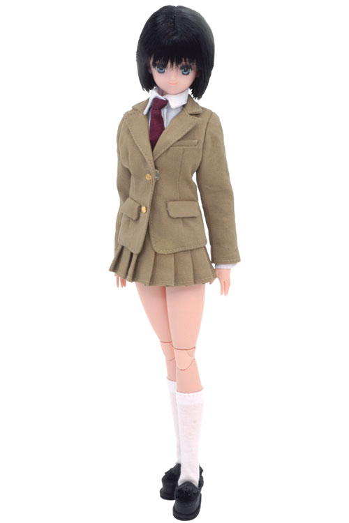 ASU057 【27ｃｍドール用】 ブレザー制服set [School Uniform 