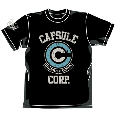 カプセルコーポレーションロゴｔシャツ ドラゴンボールz キャラクターグッズ アパレル製作販売のコスパ Cospa Cospa Inc