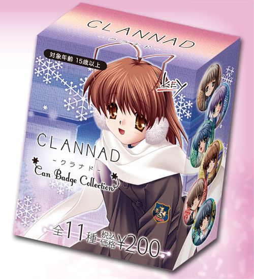 CLANNAD 缶バッジコレクション/1ボックス [CLANNAD-クラナド-] | キャラクターグッズ販売のジーストア｜GEE!STORE