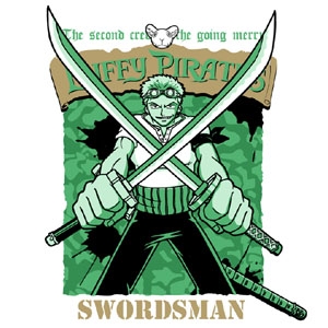 ゾロ Swordsman Tシャツ ワンピース キャラクターグッズ販売のジーストア Gee Store