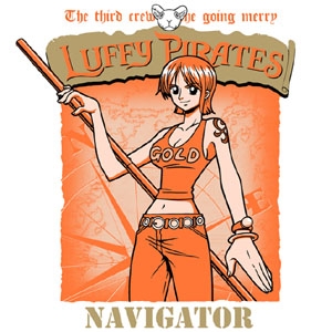 ナミ Navigator Tシャツ ワンピース キャラクターグッズ販売のジーストア Gee Store