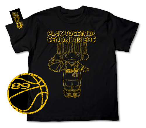 仙台89ERS Ｔシャツ [ブラック・ジャック×ｂｊリーグ コラボレーション