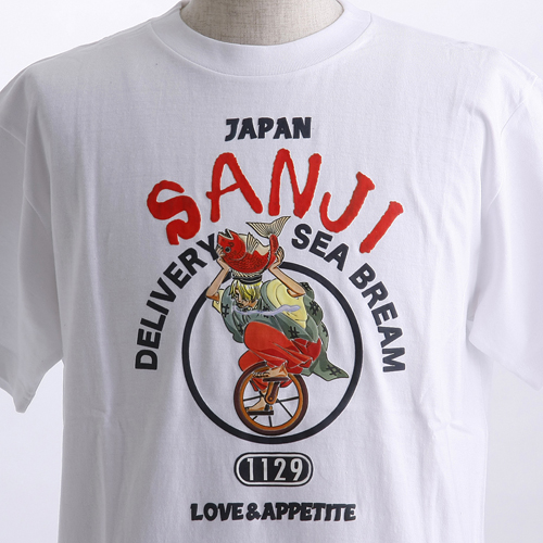 恵比寿サンジ Tシャツ [ワンピース] | キャラクターグッズ販売のジー