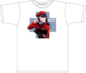 ミサトTシャツ [EVANGELION] | キャラクターグッズ＆アパレル製作販売