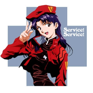 ミサトTシャツ [EVANGELION] | キャラクターグッズ販売のジーストア｜GEE!STORE