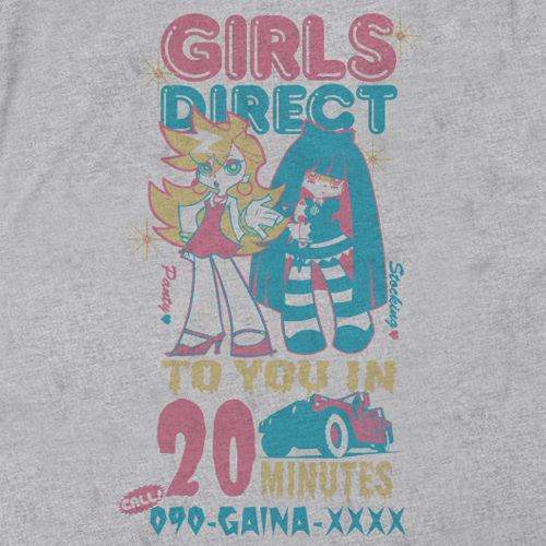 GIRLS DIRECT Tシャツ [Panty＆Stocking with Garterbelt