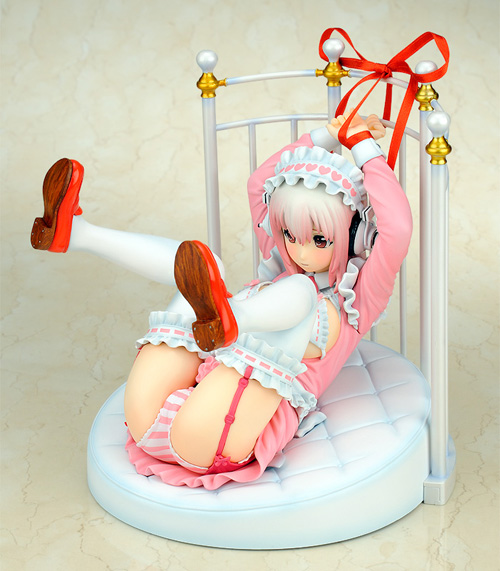 1/6 PVC製塗装済み完成品 すーぱーそに子 Lolita Maid ver.＋ベッド風