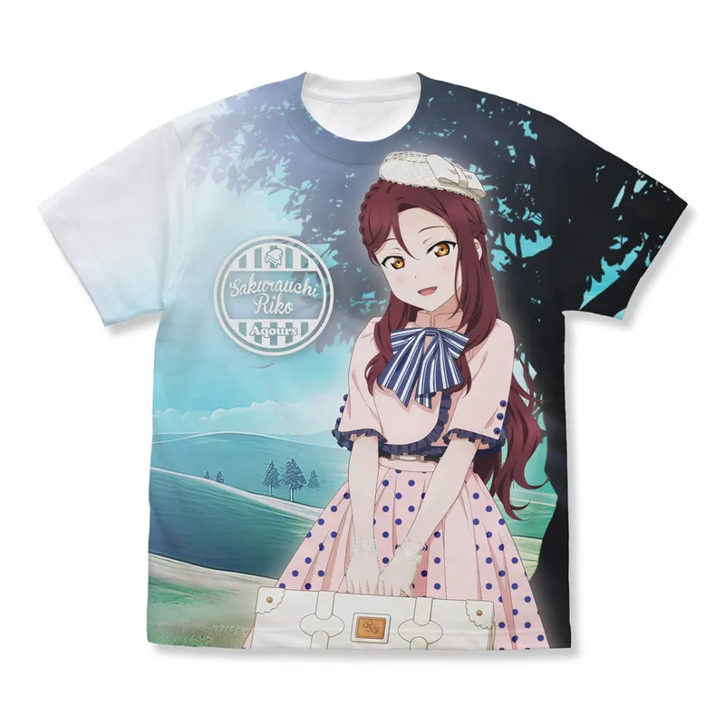 描き下ろし 桜内梨子 フルグラフィックTシャツ ソロコンサートver.